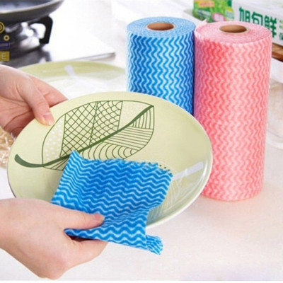 Set 3 Cuộn Khăn Lau Đa Năng (màu ngẫu nhiên)