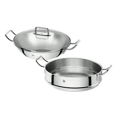 CHẢO TỪ ZWILLING PLUS WOK 32CM KÈM XỬNG HẤP