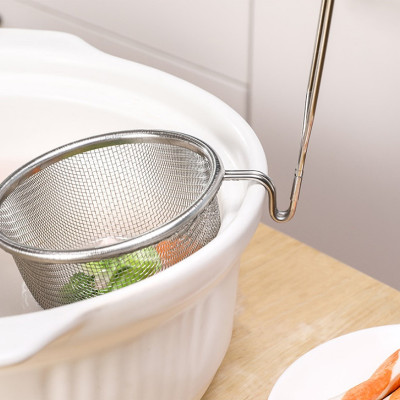 Dụng cụ vớt lọc thực phẩm inox Echo Misokoshi Ø10cm - Hàng nội địa Nhật Bản |#Mẫu Mới|