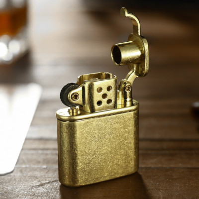 Vỏ Hột Quẹt Bật Lửa Zorro Kuboy KZ506 Thiết Kế Độc Lạ Cổ Điển Sang Trọng - Dùng Xăng Đá Cao Cấp