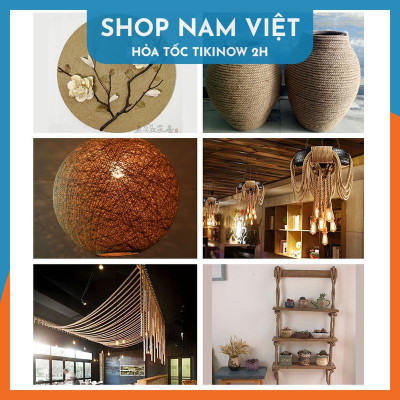 Dây Thừng Cuộn Loại Nhỏ Trang Trí Thủ Công DIY