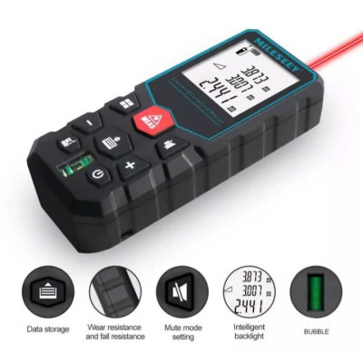 Thước Đo Khoảng Cách Bằng Laze Siêu Chính Xác – Dễ Dùng, Kết Quả Chuẩn Từng Milimet