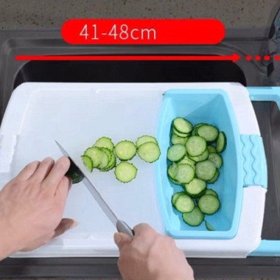 Bộ thớt rổ 3in 1 ( thớt, rổ, chậu) đa năng, tiện dụng