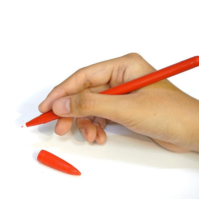 Bút Lông Kim Crown CMP-5000 - Mực Đỏ