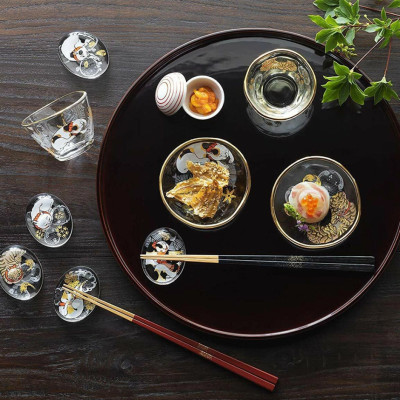 Aderia - Edo Neko - Bộ gác đũa  - 5 cái