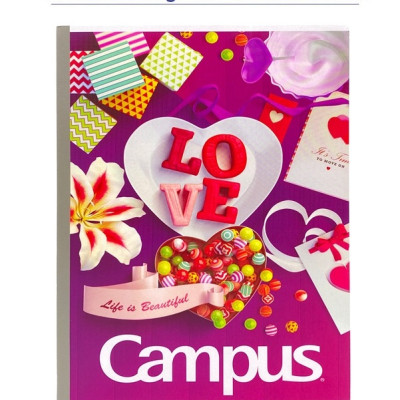 Lốc 5 quyển vở kẻ ngang 120 trang B5 Gift Campus NB-BGIF120