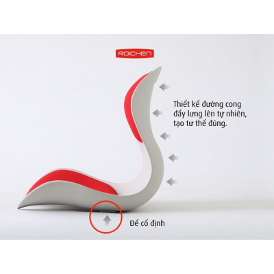 Combo Ghế chỉnh dáng ngồi đúng gia đình Roichen
