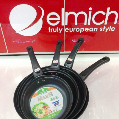 Chảo Inox chống dính 3 đáy Max B SM3766 size 20cm