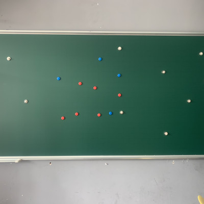 Bảng Từ Viết Phấn Hàn Quốc Bavico PTHQ-15 Xanh 1.2x3.6m