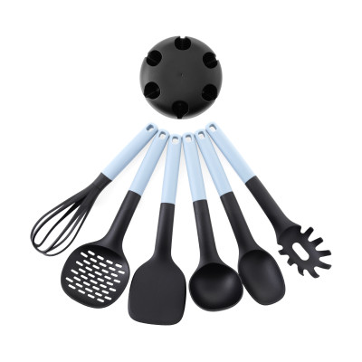 Bộ dụng cụ 6 món silicon SUNRISE (xẻng chiên, xào, vá múc canh, vá dài, phết)