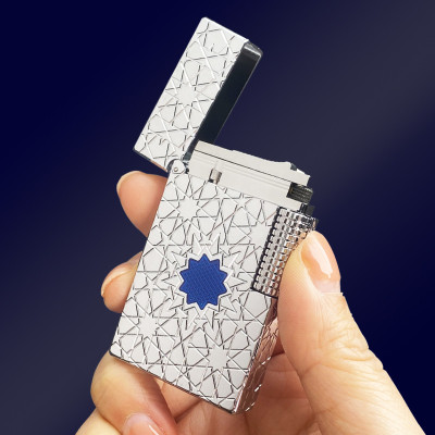 Vỏ Hột Quẹt Bật Lửa Xăng Đá Rowenta R10-069 Khắc Họa Tiết Ngôi Sao Độc Đáo - Nhiều Màu