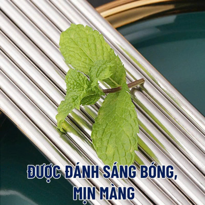 Combo 2 vĩ  đũa Inox 304 Xoắn Chống Trượt – Bền Đẹp, An Toàn, Dễ Vệ Sinh