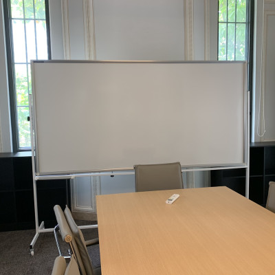 Bảng Di Động 02 Mặt Bút Lông Cao Cấp Bavico Trắng - KT 1.2x2.0m