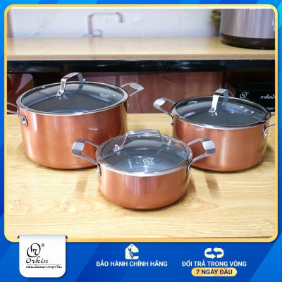 NỒI NHÔM ĐÁY TỪ ORKIN Thái Lan - MÃ OR09 [Hàng chính hãng]