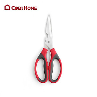 Kéo nhà bếp đa năng bằng thép không gỉ và cao su