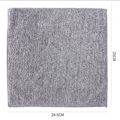 Set 10 khăn lau bếp 2 mặt mềm mịn siêu thấm 25x25cm 