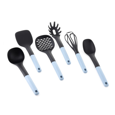 Bộ dụng cụ 6 món silicon SUNRISE (xẻng chiên, xào, vá múc canh, vá dài, phết)