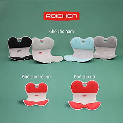 Ghế Chỉnh Dáng Ngồi Đúng Nam Nữ Roichen Hàn Quốc Chính Hãng Phân Phối Độc Quyền
