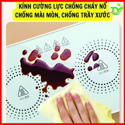 Đĩa hâm nóng đồ ăn trà cafe sữa SOP MEDIA kèm đế điện dùng cho mọi chất liệu an toàn tiện lợi, có mặt kính cường lực Hàng Chính Hãng