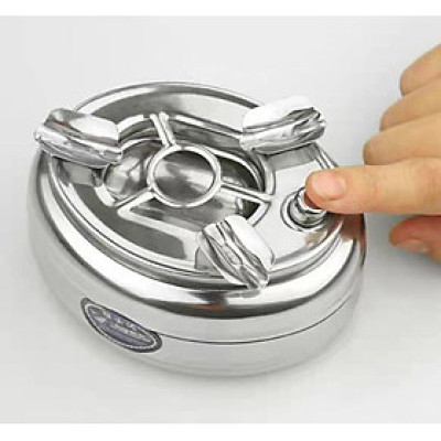 Gạt tàn inox bấm
