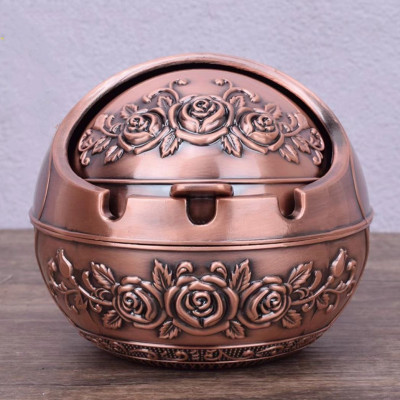 Gạt tàn tinh cầu hợp kim có nắp 