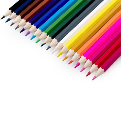 Hộp 18 Bút Chì Màu Deli 7013