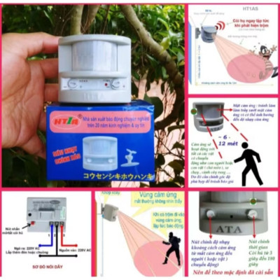 BỘ BÁO ĐỘNG SIÊU CHỐNG TRỘM HỒNG NGOẠI BẢO VỆ GIA ĐÌNH BẠN AN TOÀN