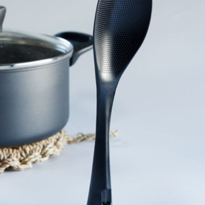 Muôi Cơm Kháng Khuẩn Cán Dài Echo 35cm Hàng Nội Địa Nhật Chính Hãng