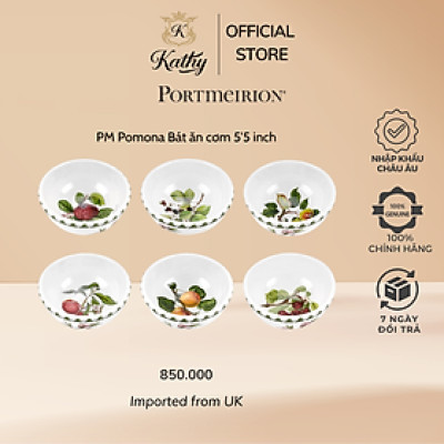 Portmeirion Pomona Bát cơm 5
