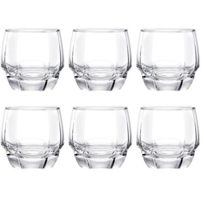 BỘ 6 CỐC THỦY TINH OCEAN CHARISMA ROCK B7112 - 340ML