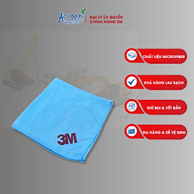 Khăn lau đa năng cao cấp 3M xanh dương 36cm