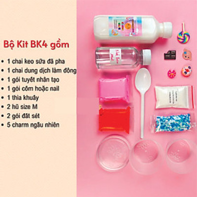 Bộ kit làm slime mây đầy đủ nhất ️FREESHIP️ Bộ kit làm cloud slime hàng Việt Nam cao cấp cho học sinh
