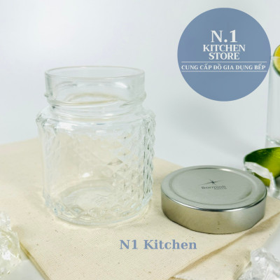 Hũ thủy tinh nắp vặn Delivery 300 - Bormioli Rocco Ý - Hàng chính hãng
