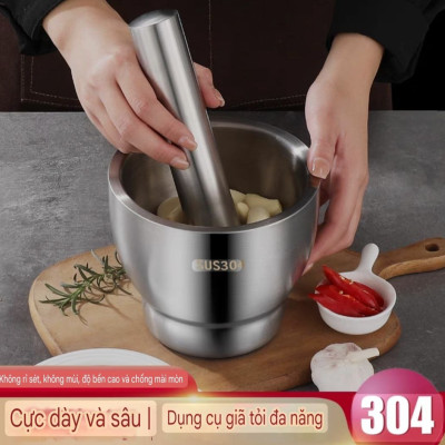 ( HÀNG XỊN )  BỘ CHÀY CỐI GIÃ ĐA NĂNG INOX 304 NGUYÊN KHỐI – CÔNG NGHỆ CNC CAO CẤP SIÊU BỀN 