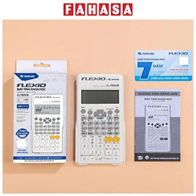 Máy Tính Khoa Học Flexio - Thiên Long Fx799VN - Màu Trắng 2