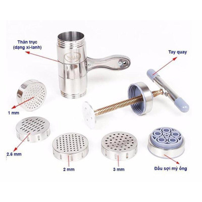 Bộ Dụng Cụ Làm Bún Mì Nui 5 Đầu Lựa Chọn Limai - Hàng Chất Lượng