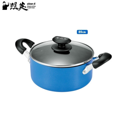 Nồi chống dính cao cấp 5 lớp đáy từ Show-A - Size 20cm - Hàng Nội Địa Nhật Bản