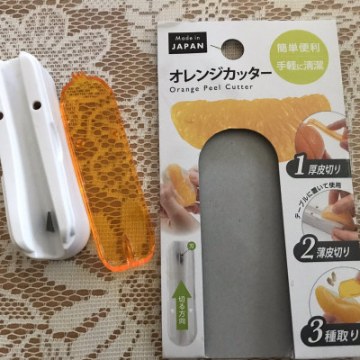 Dụng cụ tách vỏ trái cây Echo Metal, dùng để tách các loại vỏ trái cây như cam, quýt, chanh... một cách dễ dàng và tiện dụng - nội địa Nhật Bản 