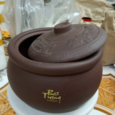 Niêu đất kho cá Bát Tràng số to