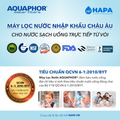 Lõi Lọc Nước AQUAPHOR K2 Thay Cho Máy Lọc Nước AQUAPHOR MORION - Hàng Chính Hãng