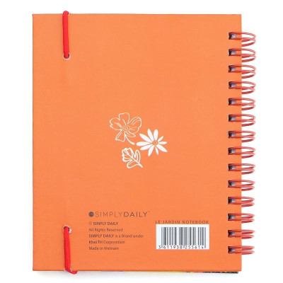 Sổ Lò Xo Le Jardin - Mẫu 1