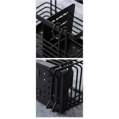 Ống cắm đũa 2 ngăn sắt sơn tĩnh điện 