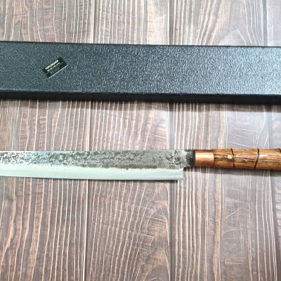 DAO BẾP - DAO SASHIMI THÉP KHÔNG RỈ MÃ QR37 N4 NTVN topcomshop vn