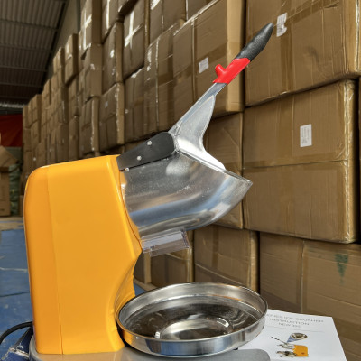 Máy Xay Đá Tuyết, Máy Bào Đá 2 Lưỡi Cổ Cao Inox Không Gỉ, Công Suất 500W hàng nhập khẩu