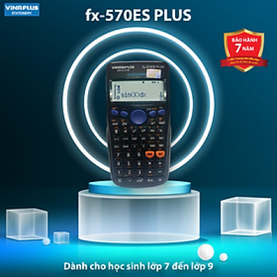 Máy tính học sinh Fx-570ES PLUS Bảo Hành 7 Năm