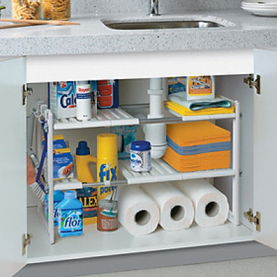 Kệ xếp để dưới bồn rửa chén thông minh đa năng