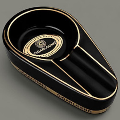 Gạt tàn 1 cigar ashtray Luxury chất liệu sứ 