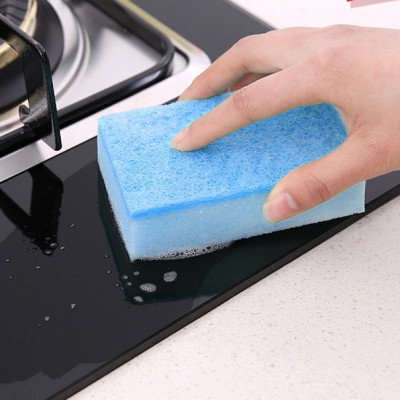 Combo 01 búi thép cọ xoong, nồi, chảo không rỉ 60g + 01 set 06 miếng mút rửa chén bát Kokubo - Nội địa Nhật Bản