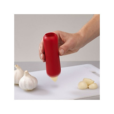 Dụng cụ bóc vỏ tỏi chuyên dụng Joseph Joseph 20058 Duo Red hàng chính hãng