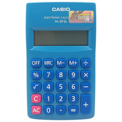 Máy Tính Casio HL815L-BU - Màu Xanh Dương